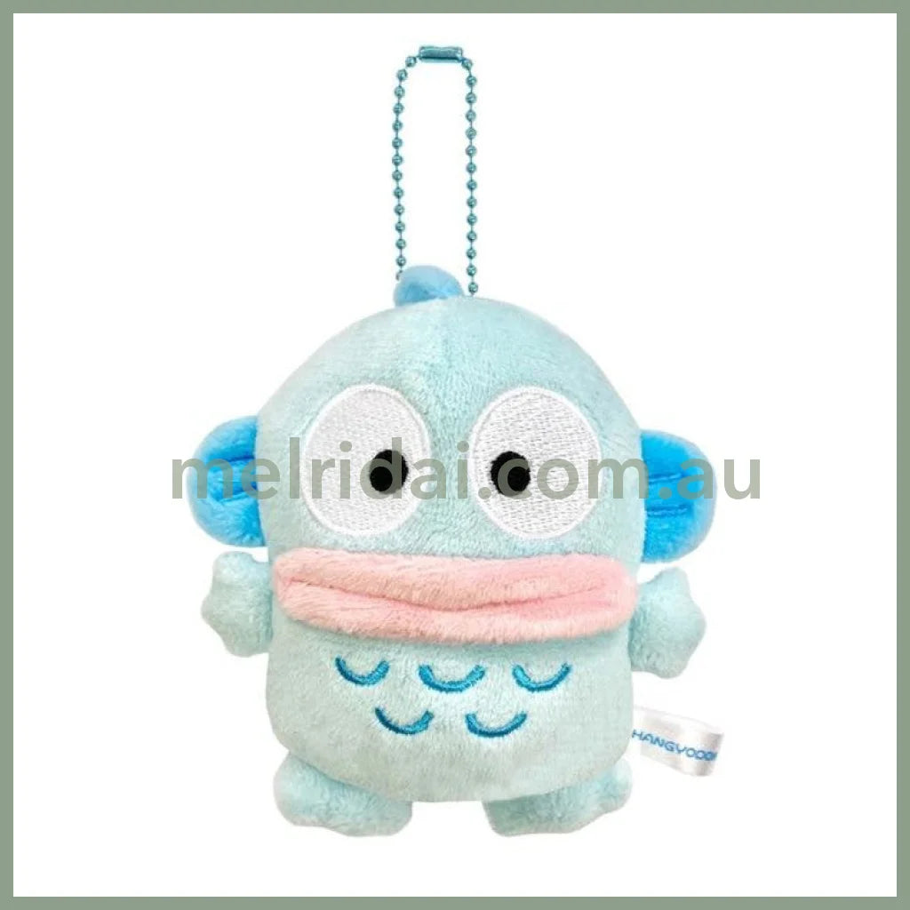 SANRIO | Hangyodon Plush Mascot Holder Plush Keychain Bag Charm 12 x 8 x 5cm