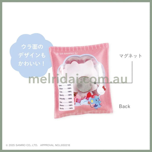 SANRIO | Hangyodon Shaka Shaka Shakashaka Magnet H55 x W45 x D16mm (Candy Packaging Design)