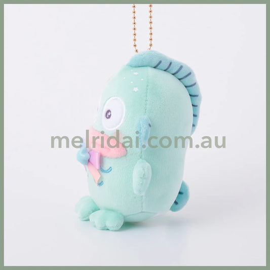 SANRIO | Hangyodon squishy Mascot Holder Plush Keychain Bag Charm 100mm Approx. (Twinkle Wishes)