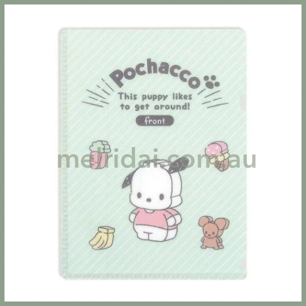Sanrio | Hard A6 Mini Document Holder Pochacco W125×H190×D1Mm A6/