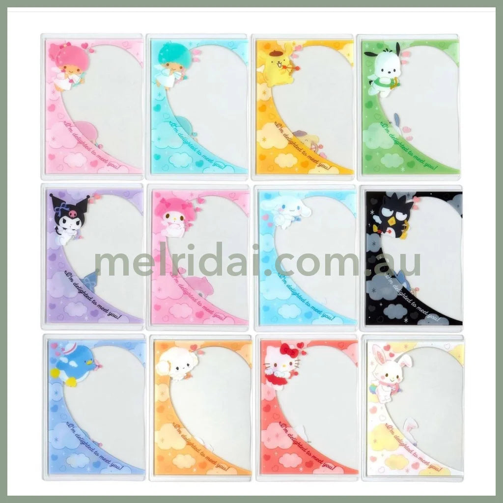 Sanrio | Hard Card Protector/Case (Enjoy Idol0) 7*0.1*9.9Cm /