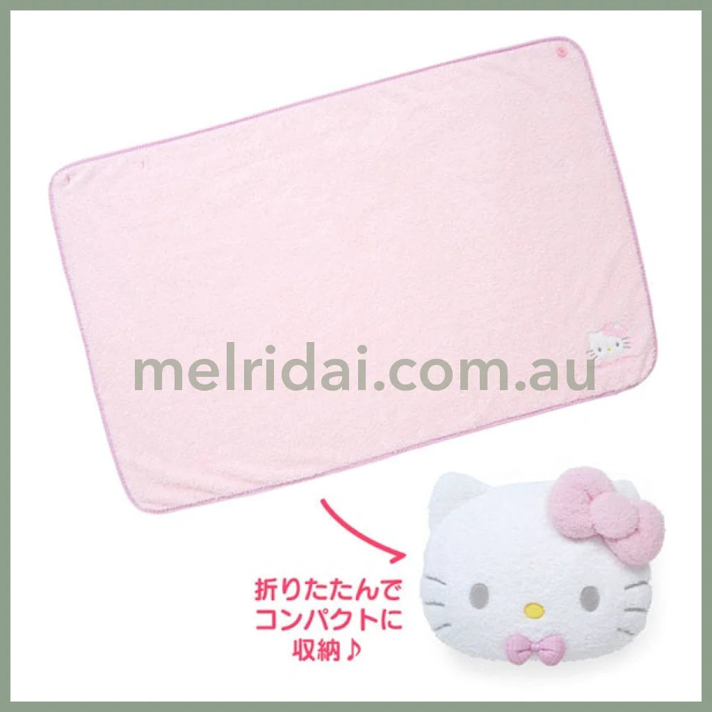 Sanrio | Hello Kitty 3-Way Blanket Lap Cape Cushion 34Cm×28Cm×7Cm