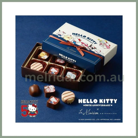 Sanrio | Hello Kitty 50 Anniversary Chocolate 6P日本三丽鸥 凯蒂猫50周年限定 巧克力套装