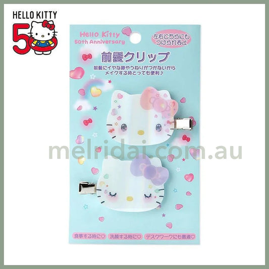 Sanrio | Hello Kitty 50Th Anniversary Bangs Clip 50//
