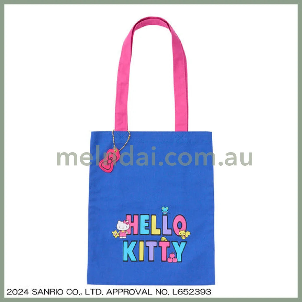 Sanrio | Hello Kitty 50Th Anniversary Tote Bag With Charm W27×H33Cm Limited Edition