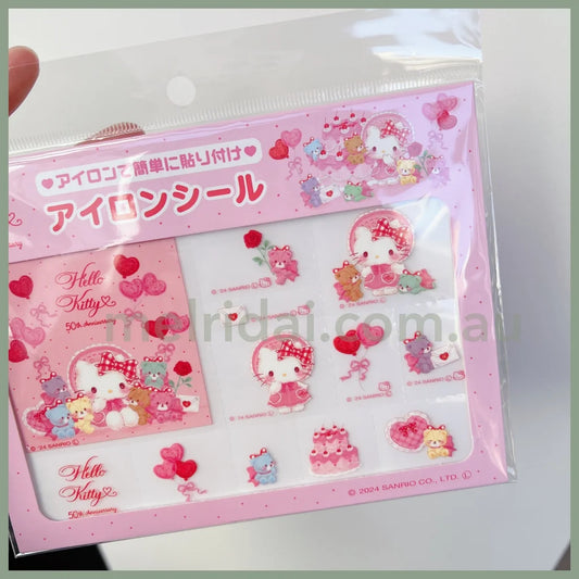 Sanrio | Hello Kitty 50Th Iron-On Sticker Dreaming (50 Anniversary) 日本三丽鸥 凯蒂猫熨烫贴纸