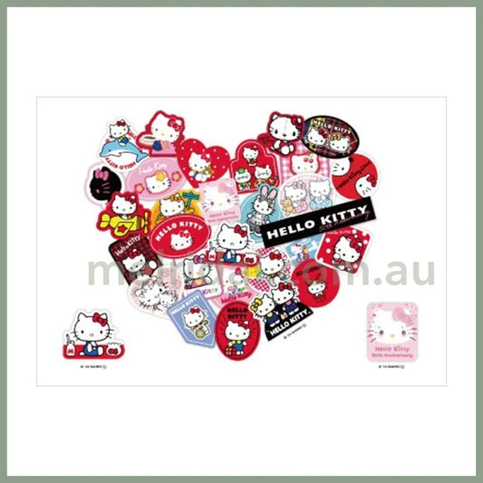 Sanrio | Hello Kitty 50Th Iron-On Sticker Future Trip 18.2 X 25.7 Cm (50 Anniversary) 日本三丽鸥 凯蒂猫熨烫贴纸