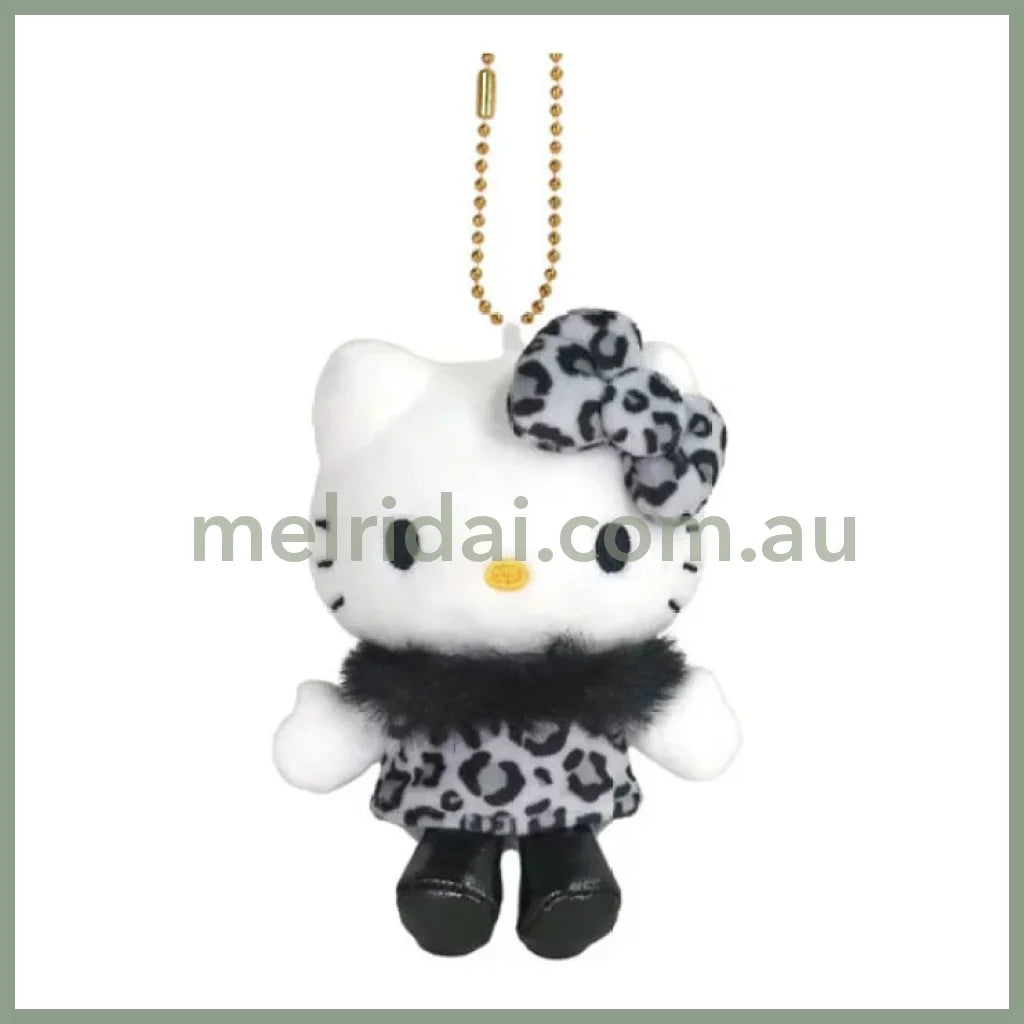 SANRIO | Hello Kitty Animal BK Mascot Holder Plush Keychain 10cm Approx. (50th Anniversary)