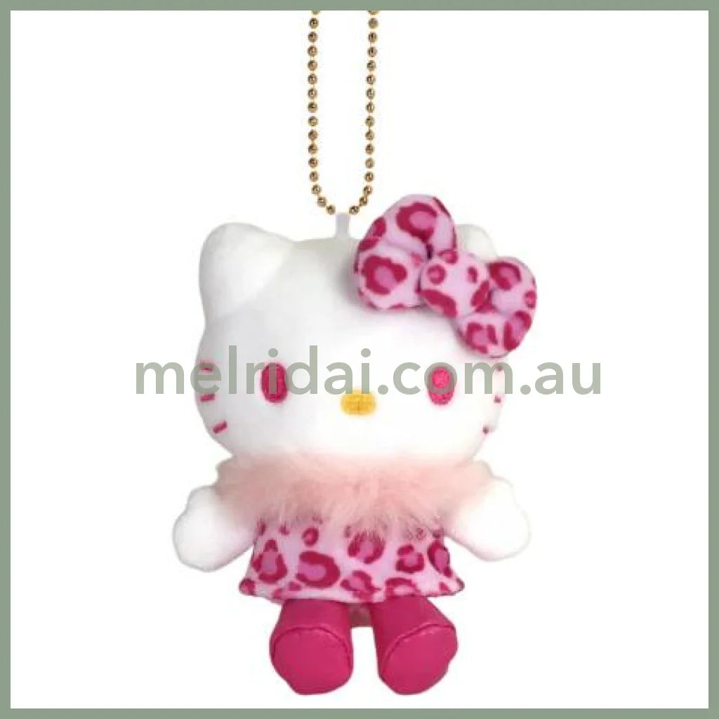 SANRIO | Hello Kitty Animal PK Mascot Holder Plush Keychain 10cm Approx. (50th Anniversary)