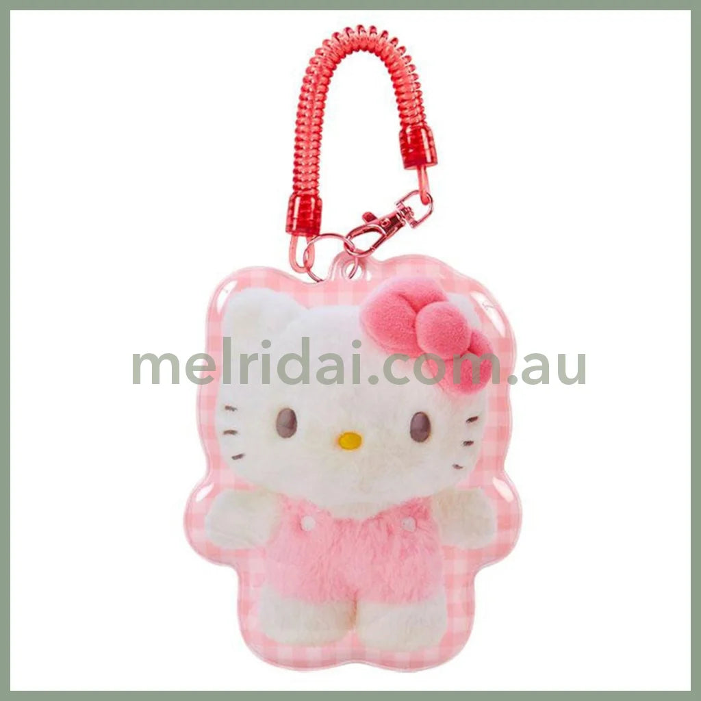 Sanrio | Hello Kitty Character-Shaped Pass Case Card Holder 12×1×15Cm (Pitatto Friends Photo)