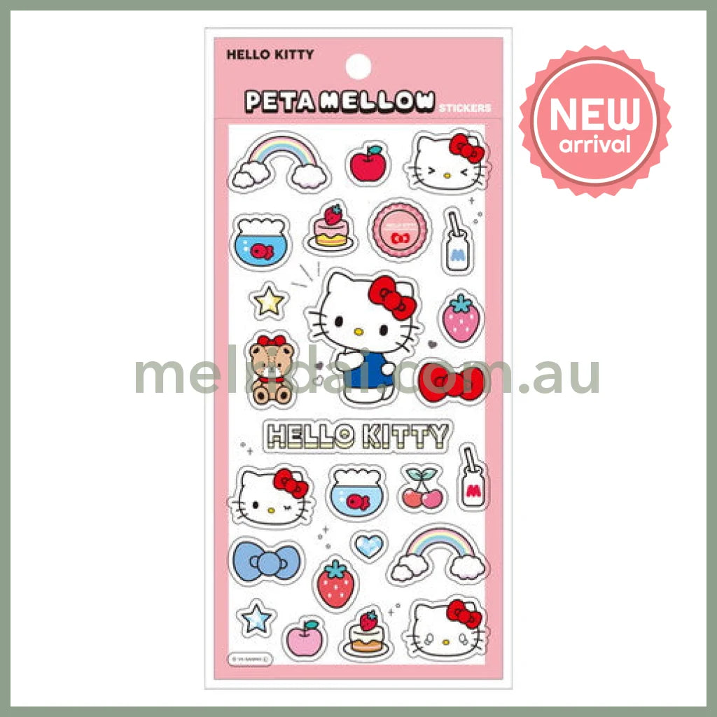 SANRIO | Hello Kitty Clear Plump 3D Sticker 175×90mm (Peta Mellow)