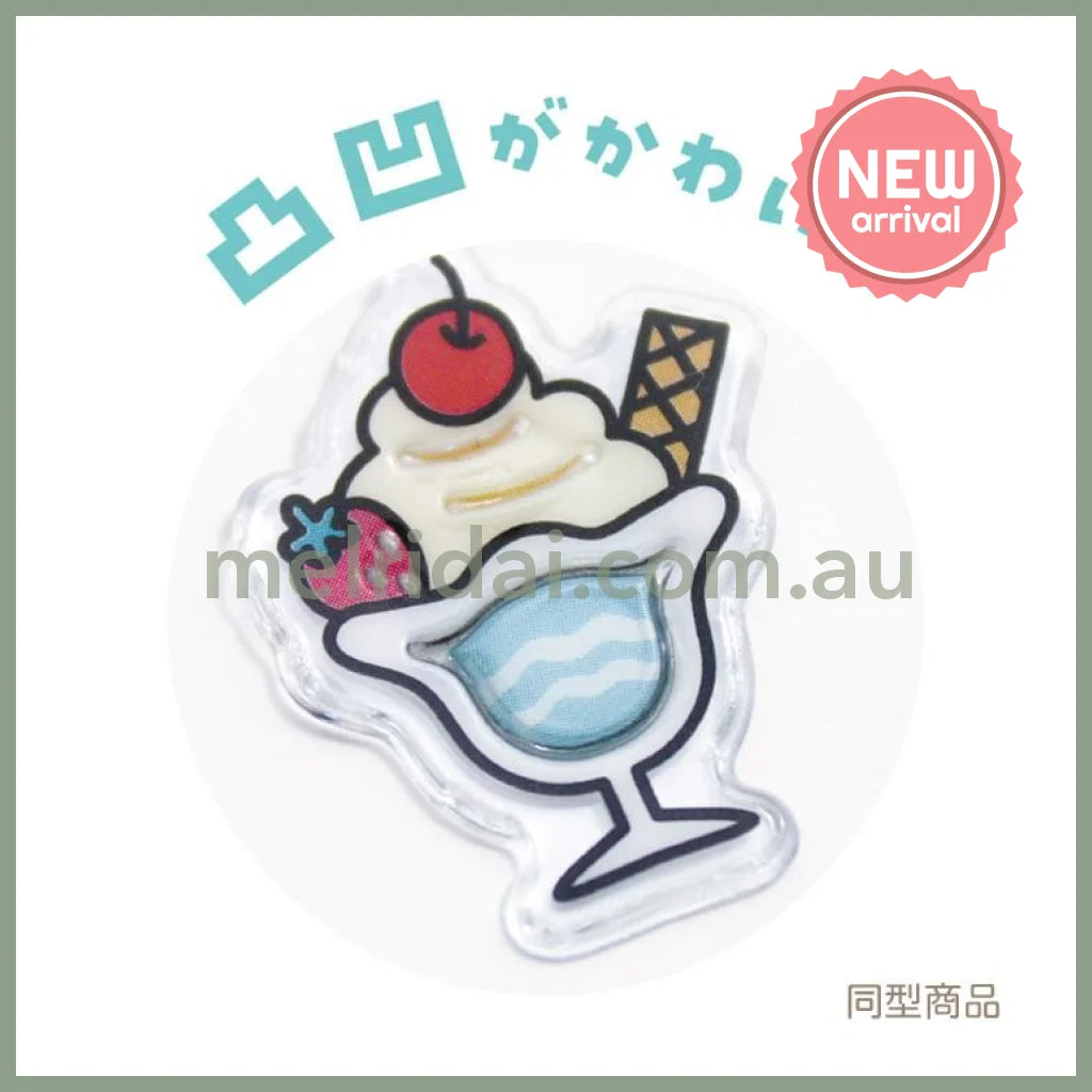 SANRIO | Hello Kitty Clear Plump 3D Sticker 175×90mm (Peta Mellow)