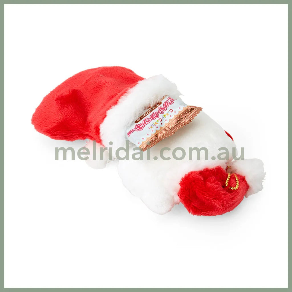 Sanrio | Hello Kitty Cookie & Boot Mascot Holder Plush Keychain 11×4.5×21Cm (Christmas)