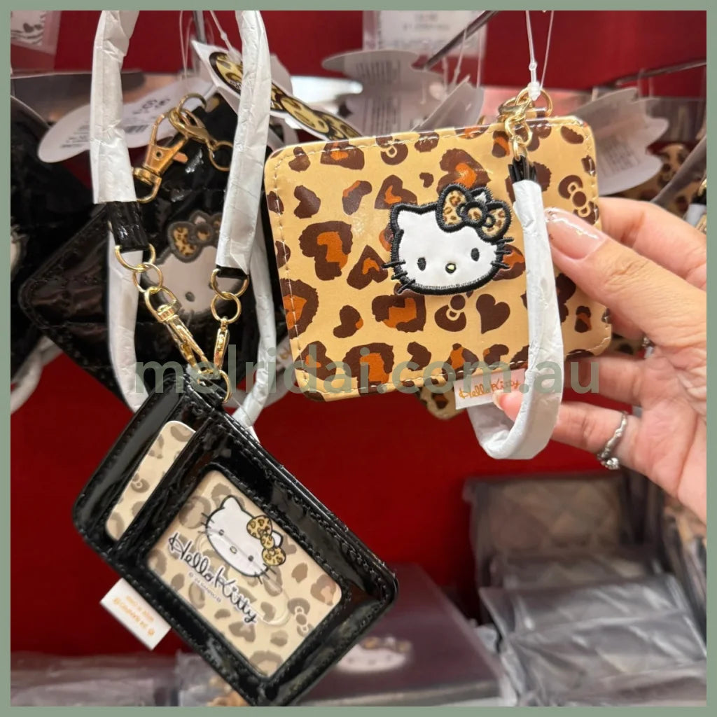Sanrio | Hello Kitty Enamel Pass Case 15 X 10.5 4 Cm (Black)