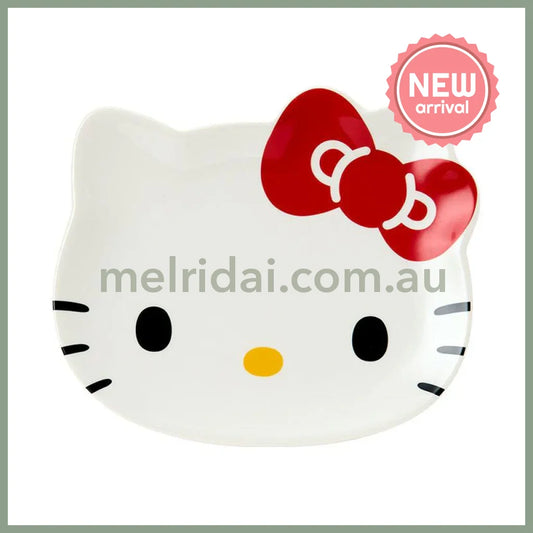 SANRIO | Hello Kitty Face Shaped Plate Microwave Dishwasher And Dryer Safe 150x127x15mm