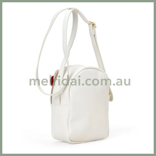 SANRIO | Hello Kitty Face-Shaped Shoulder Bag PU Leather 175 x 80 x 200mm
