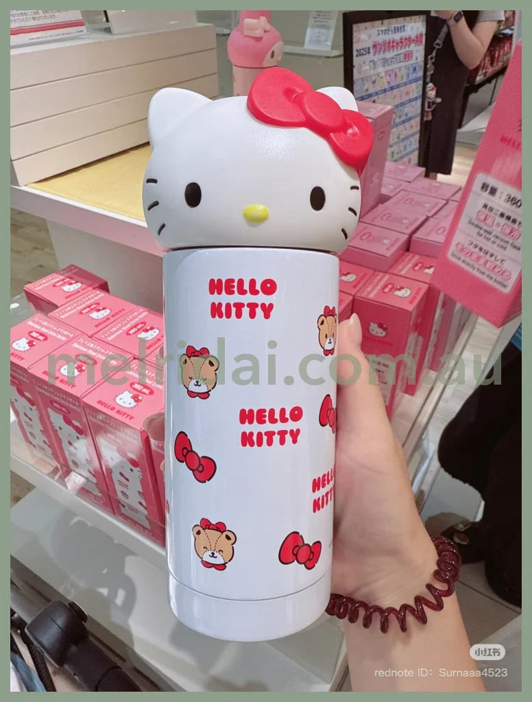 SANRIO | Hello Kitty Face Shaped Stainless Steel Bottle 360ml