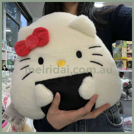 Sanrio | Hello Kitty Fluffy Cushion Plush Toy (Rice Ball)