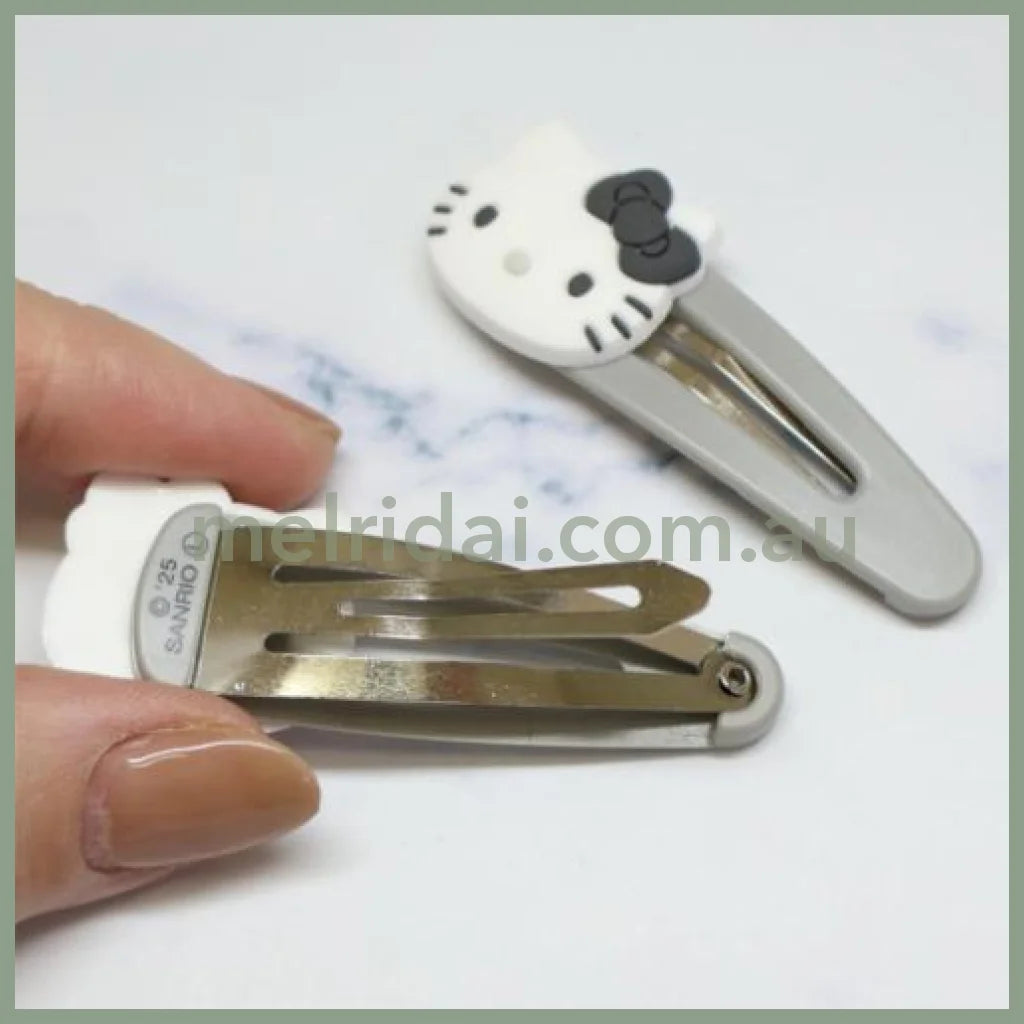 SANRIO | Hello Kitty Hair Snap Cip 120×15×75mm (Black & White)