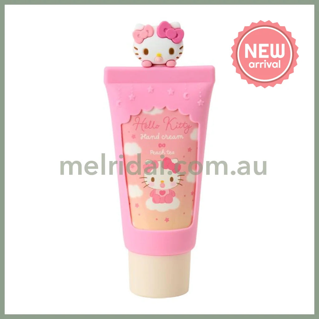 SANRIO | Hello Kitty Hand Cream 50x30x117mm (Peach Tea)