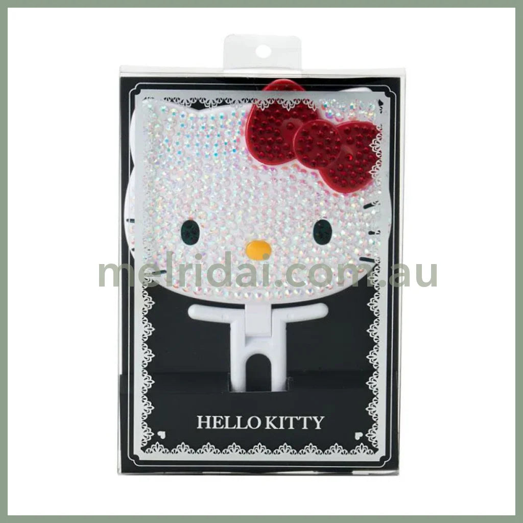 Sanrio | Hello Kitty Hand Mirror Jewel Deco W13.5×D1.3×H20Cm