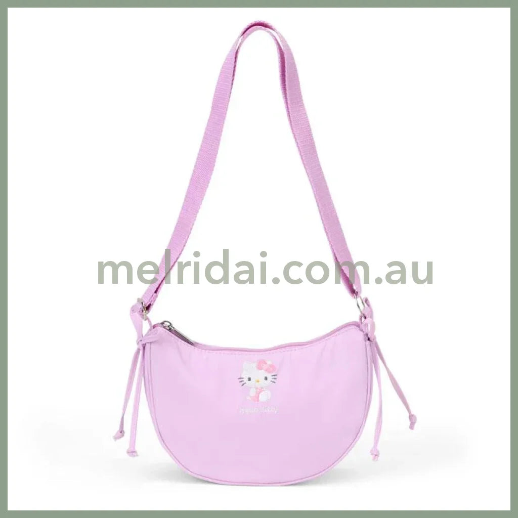Hello Kitty Kids Shoulder Bag Pink W22×D8×H15cm