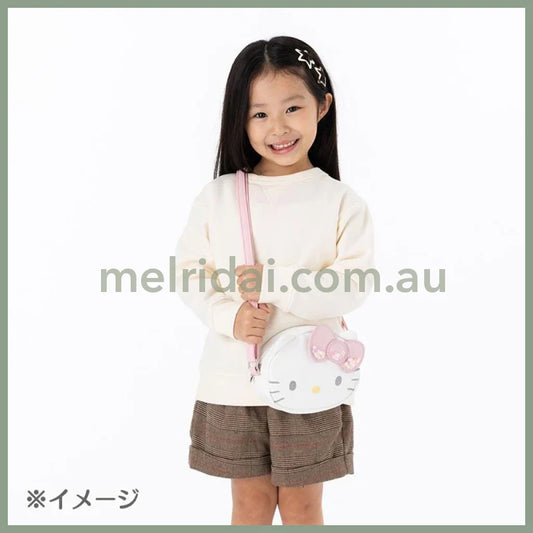 Sanrio | Hello Kitty Kids Shoulder Bag Face Shape W17×D4×H13Cm