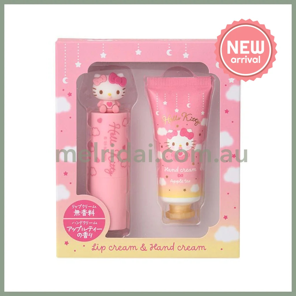 SANRIO | Hello Kitty Lip Balm (Unscented) & Hand Cream (Apple Tea)