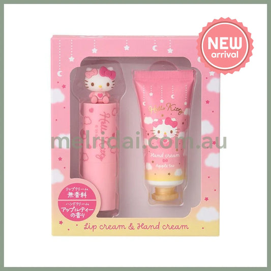 SANRIO | Hello Kitty Lip Balm (Unscented) & Hand Cream (Apple Tea)