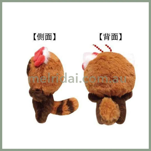 SANRIO | Hello Kitty Mascot Holder Bag Charm Plush Keychain 115×85×72mm (Cheers Banzai Series)