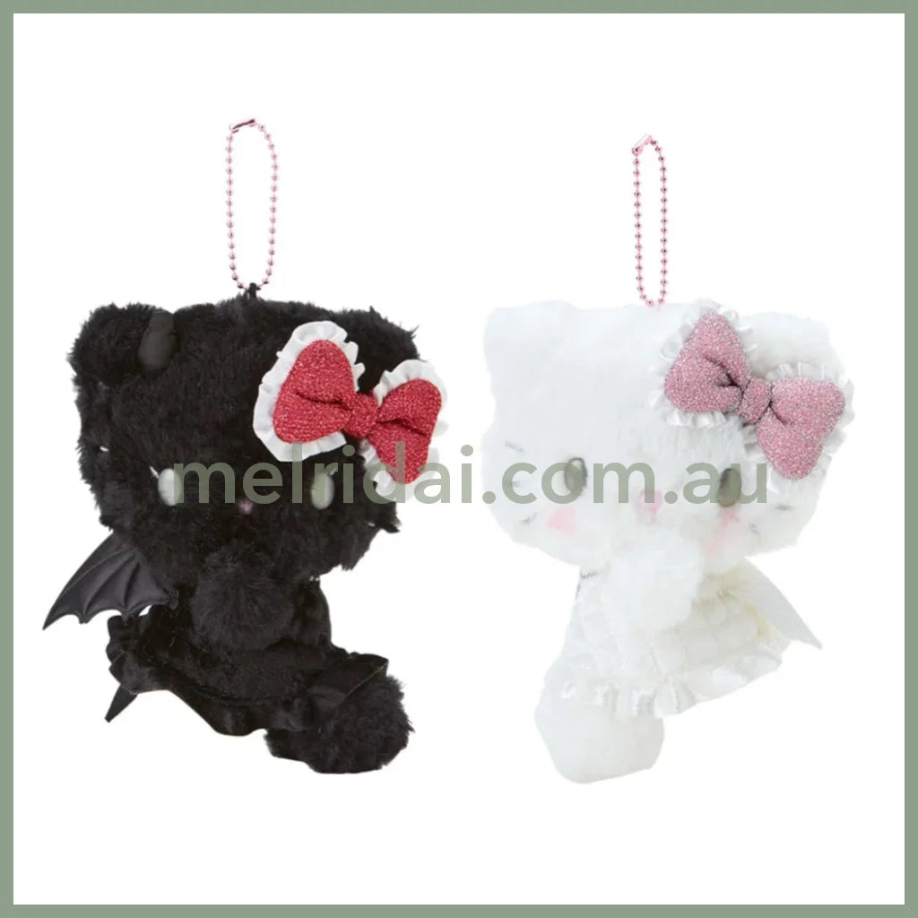 Sanrio | Hello Kitty Mascot Holder Keychain 14.5 X 11.5 6.8Cm (Angel Little Devil Design)