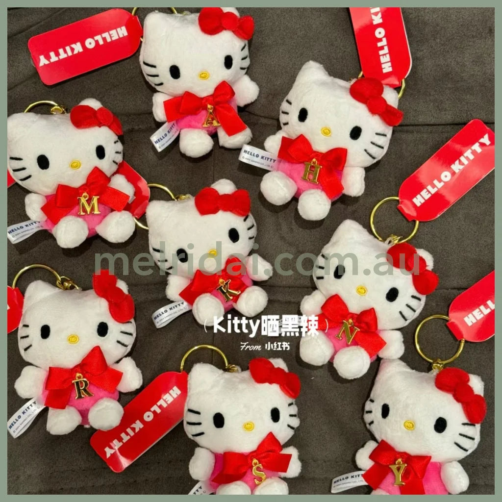 Sanrio | Hello Kitty Mascot Holder Keychain H11×W8×D5Cm (Initial Character) 日本三丽鸥
