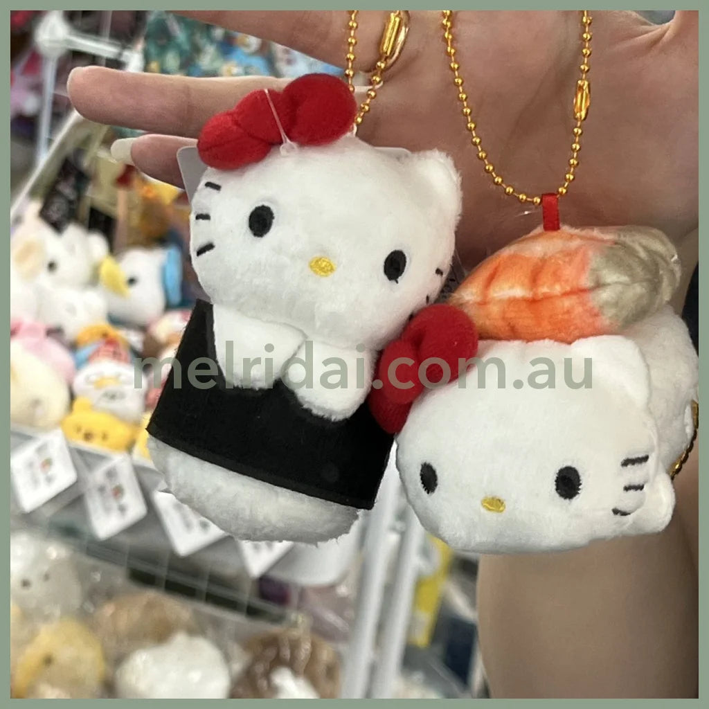 Sanrio | Hello Kitty Mascot Holder Keychain (Sushi) Approx.10Cm 日本三丽鸥 凯蒂猫挂件/包挂/钥匙链(寿司系列)