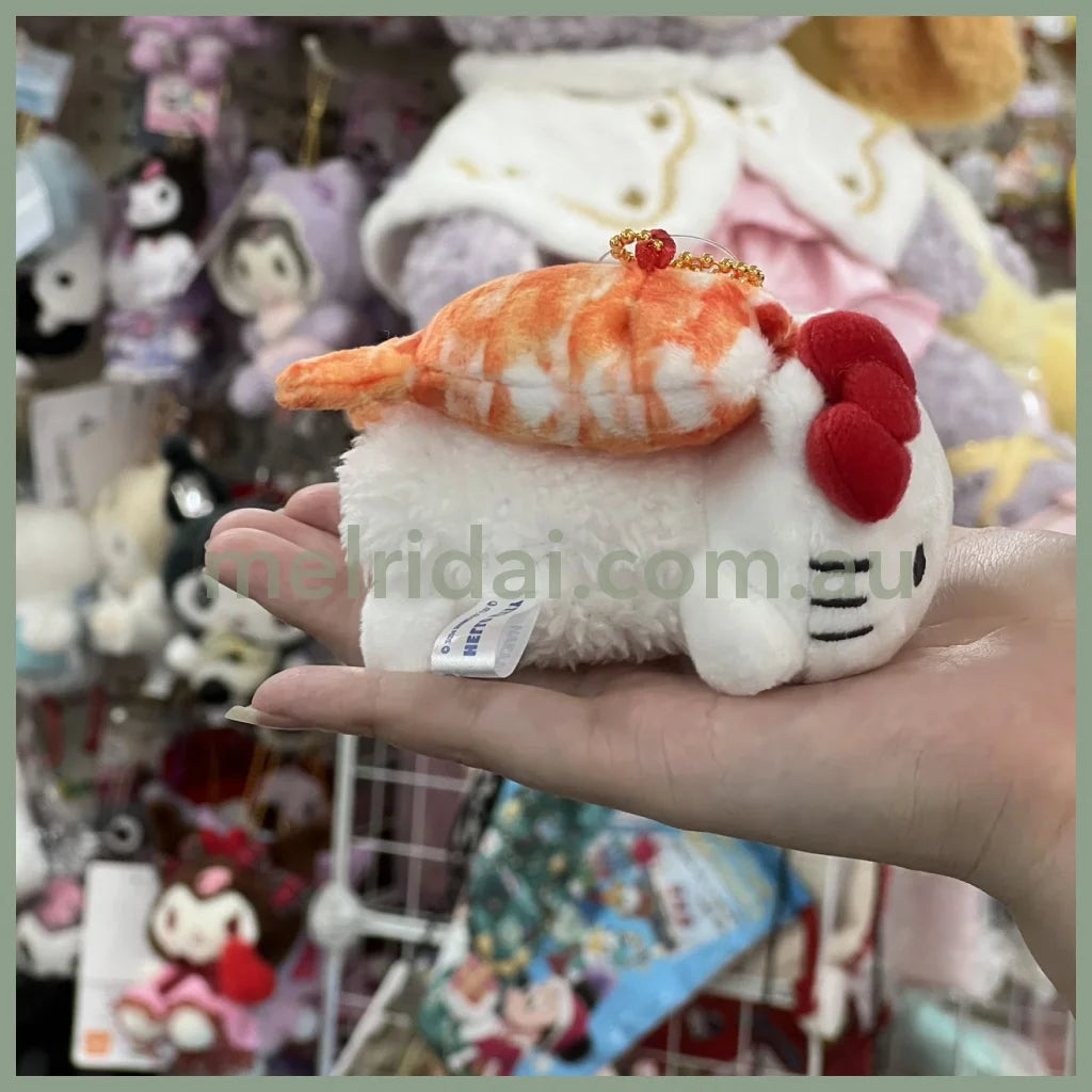 Sanrio | Hello Kitty Mascot Holder Keychain (Sushi) Approx.10Cm 日本三丽鸥 凯蒂猫挂件/包挂/钥匙链(寿司系列)