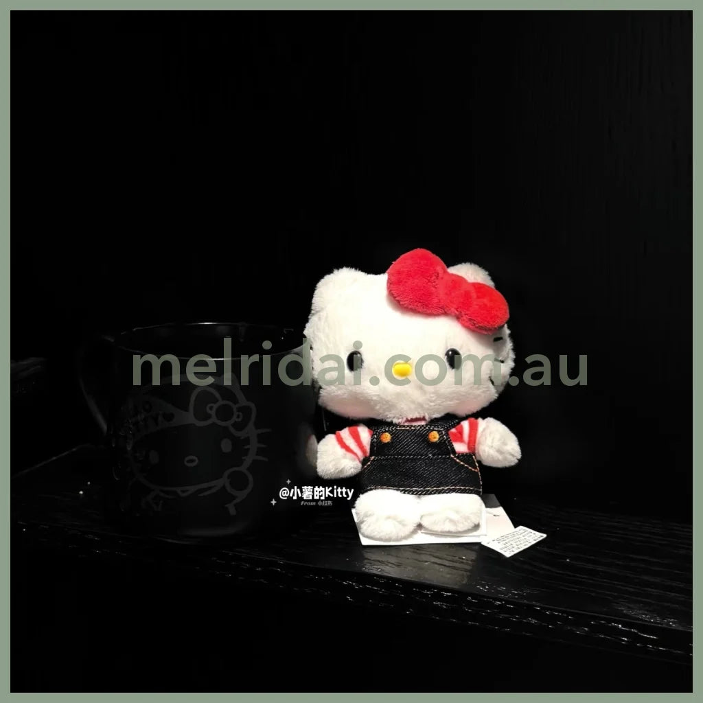 SANRIO | Hello Kitty Mascot Holder Plush Keychain 15cm (Denim)