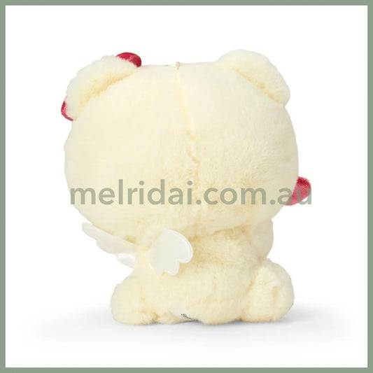 SANRIO | Hello Kitty Mascot Holder Plush Keychain Bag Charm 120×80×140mm (Fluffy Angel Bear)