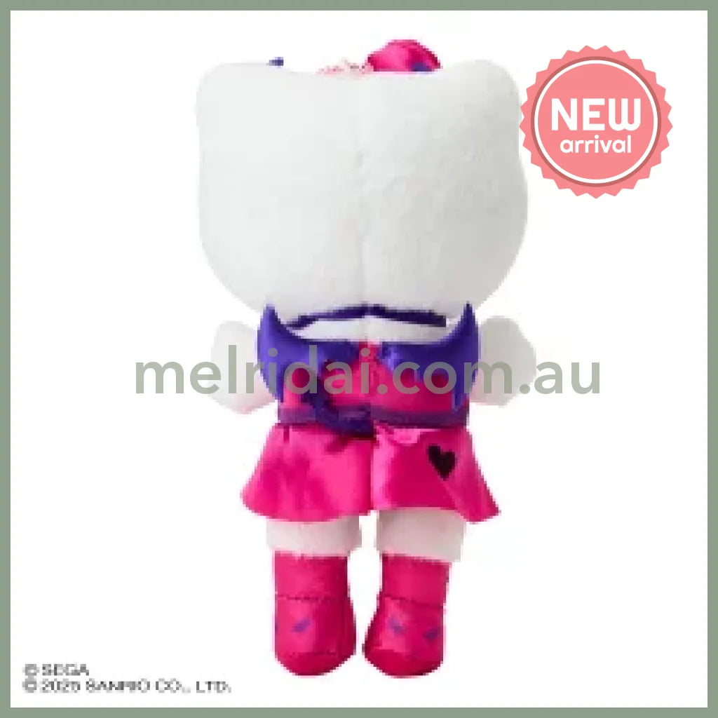 SANRIO | Hello Kitty & Hello Mimmy Mascot Holder Bag Charm Keychain 90x60×140mm (Oshare Majo Love and Berry - Pretty