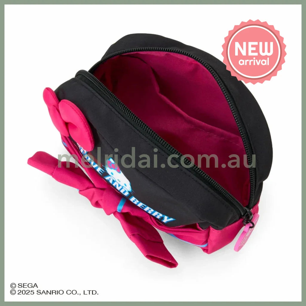 SANRIO | Hello Kitty & Hello Mimmy Pouch 170x50×120mm (Oshare Majo Love and Berry)