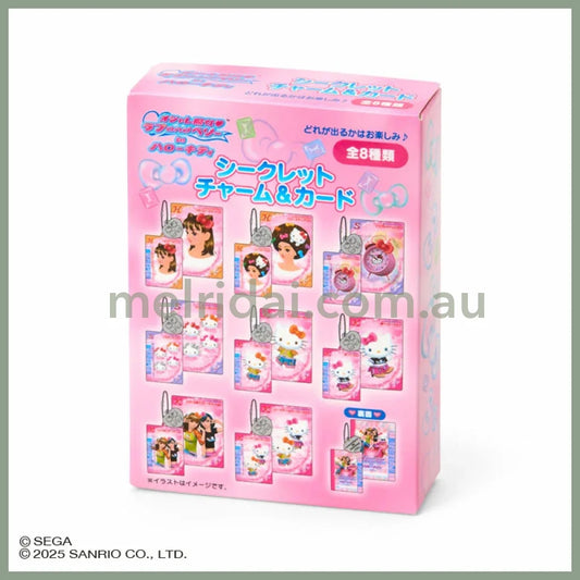 SANRIO | Hello Kitty & Hello Mimmy Secret Charm And Card 100x71×29mm (Oshare Majo Love and Berry - Canary Dress)