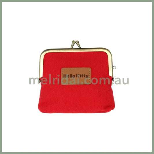 SANRIO | Hello Kitty Mini Embroidered Clasp Pouch 135×130×45mm