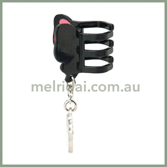 SANRIO | Hello Kitty Mini Hair Clip Set with Swaying Charm 30×25×25mm (Butterfly)