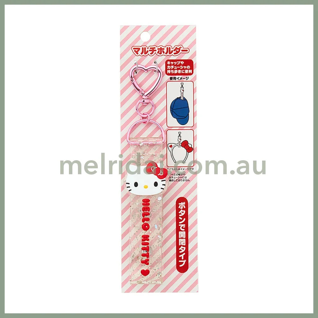 SANRIO | Hello Kitty Multi Holder for Sunglass / Cap / Headband 4.6×0.5×11.5cm