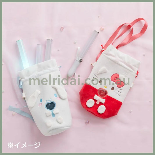 SANRIO | Hello Kitty Penlight Shoulder Pouch Crossbody Bag 20×12×32cm (Enjoy Idol)