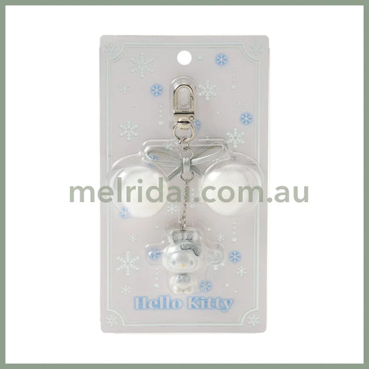 Sanrio | Hello Kitty Phone Charm Keychain 9.3×2.5×17Cm (Fluffy Snow Rabbit)