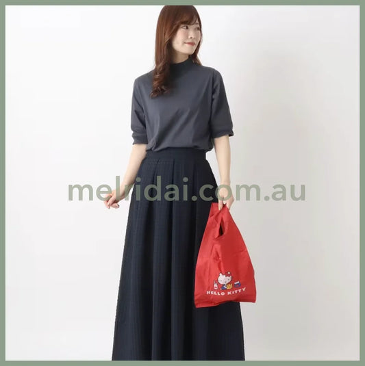 SANRIO | Hello Kitty Plush Eco Bag Keychain Bag Charm 145×100×160mm (Classic) (Copy)