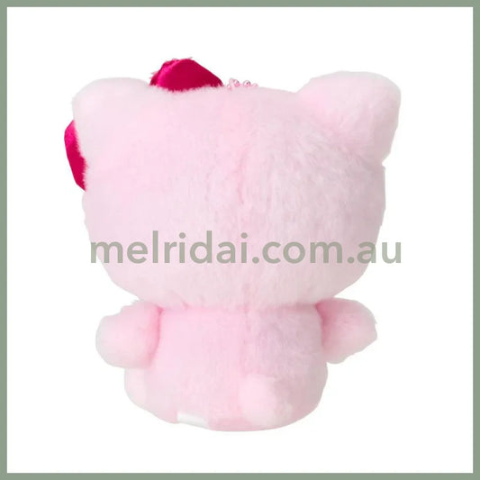 SANRIO | Hello Kitty Plush Mascot Holder Keychain 12.3×9×14.5cm (Sakura 2025)