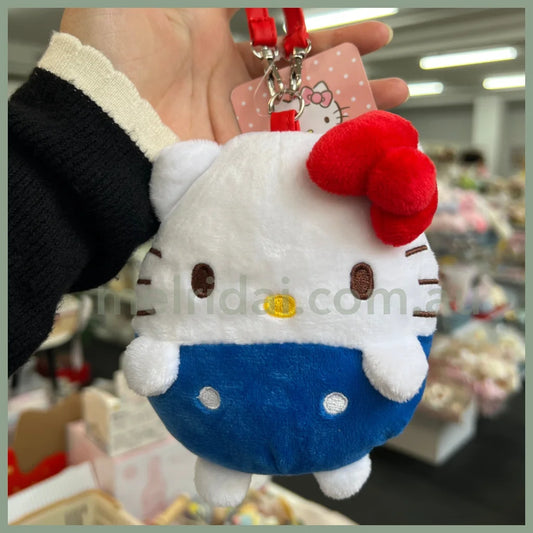 Sanrio | Hello Kitty Plush Pouch 11.5 X 12 6Cm 日本三丽鸥 凯蒂猫 毛绒小包/挂件