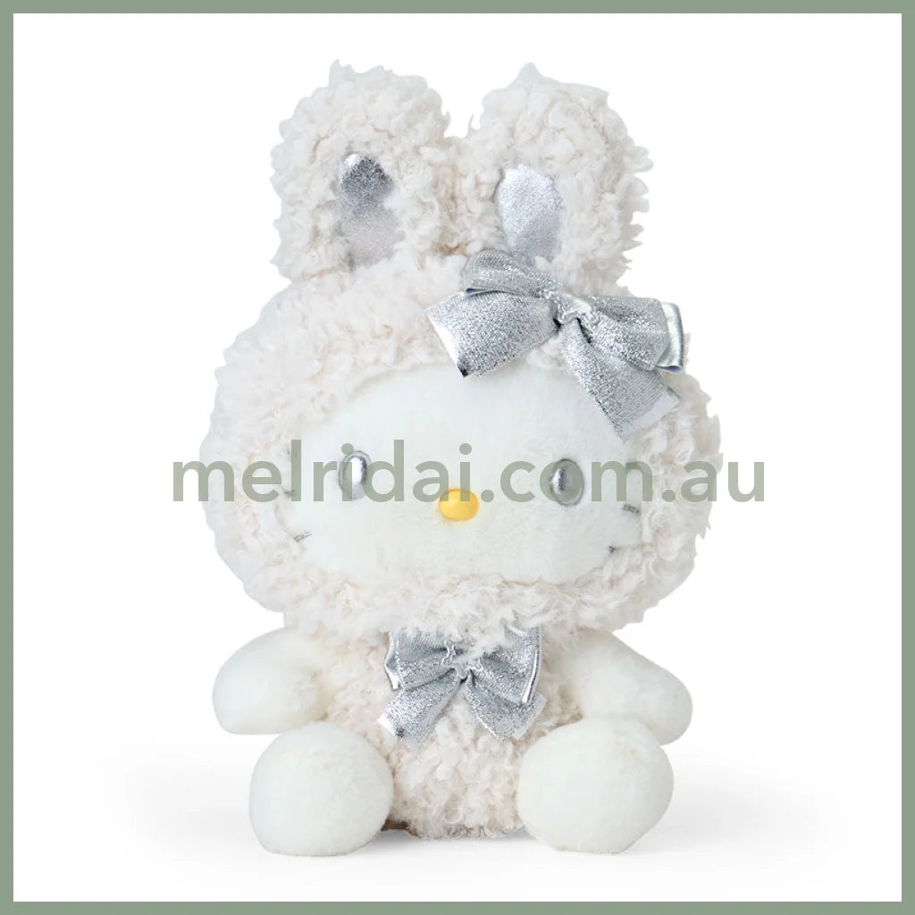 Sanrio | Hello Kitty Plush Toy 16×11×24Cm (Fluffy Snow Rabbit)