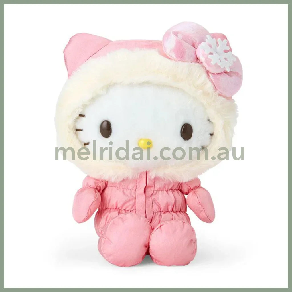 Sanrio | Hello Kitty Plush Toy 20×11×16.5Cm (Fuwapuku Winter)