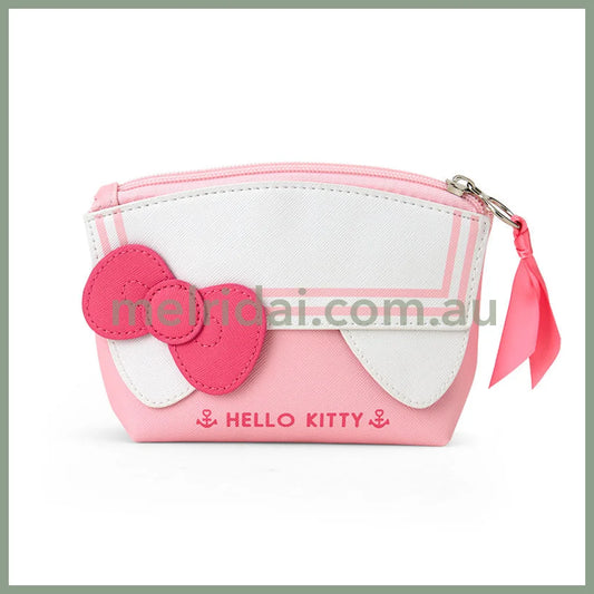 SANRIO | Hello Kitty Pouch 17.7 x 17.1 x 6.0cm (Sailor Collar)